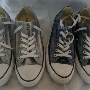 LOT 2 Pr Converse Chuck Taylor All Star Women 8